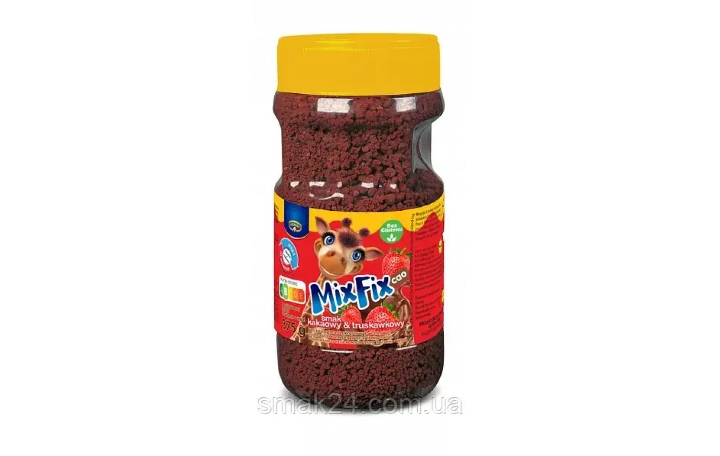 Какао дитяче із шоколадно-полуничним смаком Mix Fix Cao Kruger 375 г Польща
