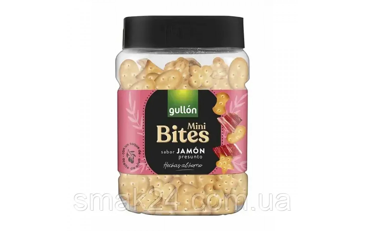 Крекер з ароматом іспанського хамона Gullon Crackers Jamon 250 г Іспанія