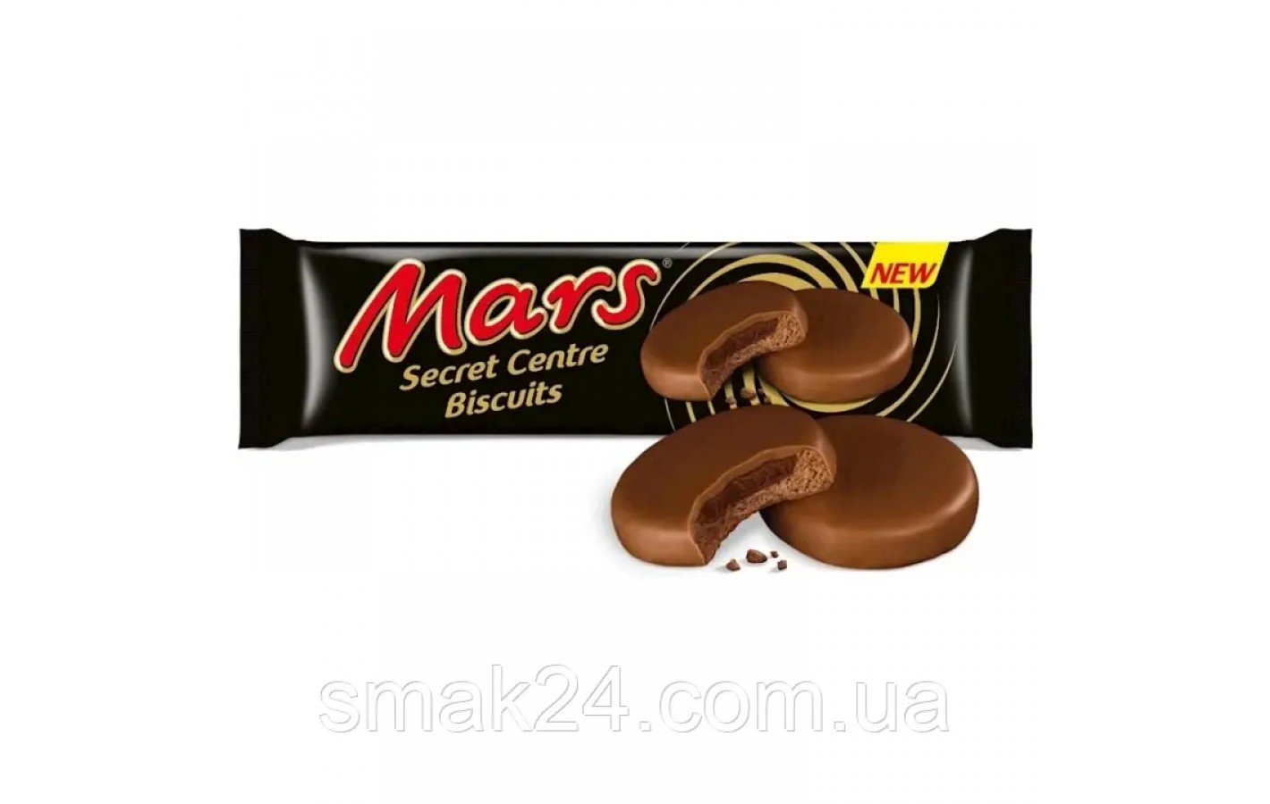 Печиво шоколадне із шоколадною крихтою та карамеллю Mars Cookies Chocolate&Caramel 132 г Великобританія