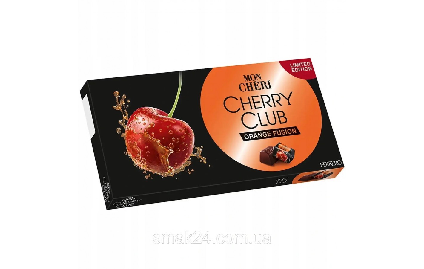 Конфеты Mon Cherry Club Orange Fusion Пралине Мон Чери Ferrero 157 г Германия