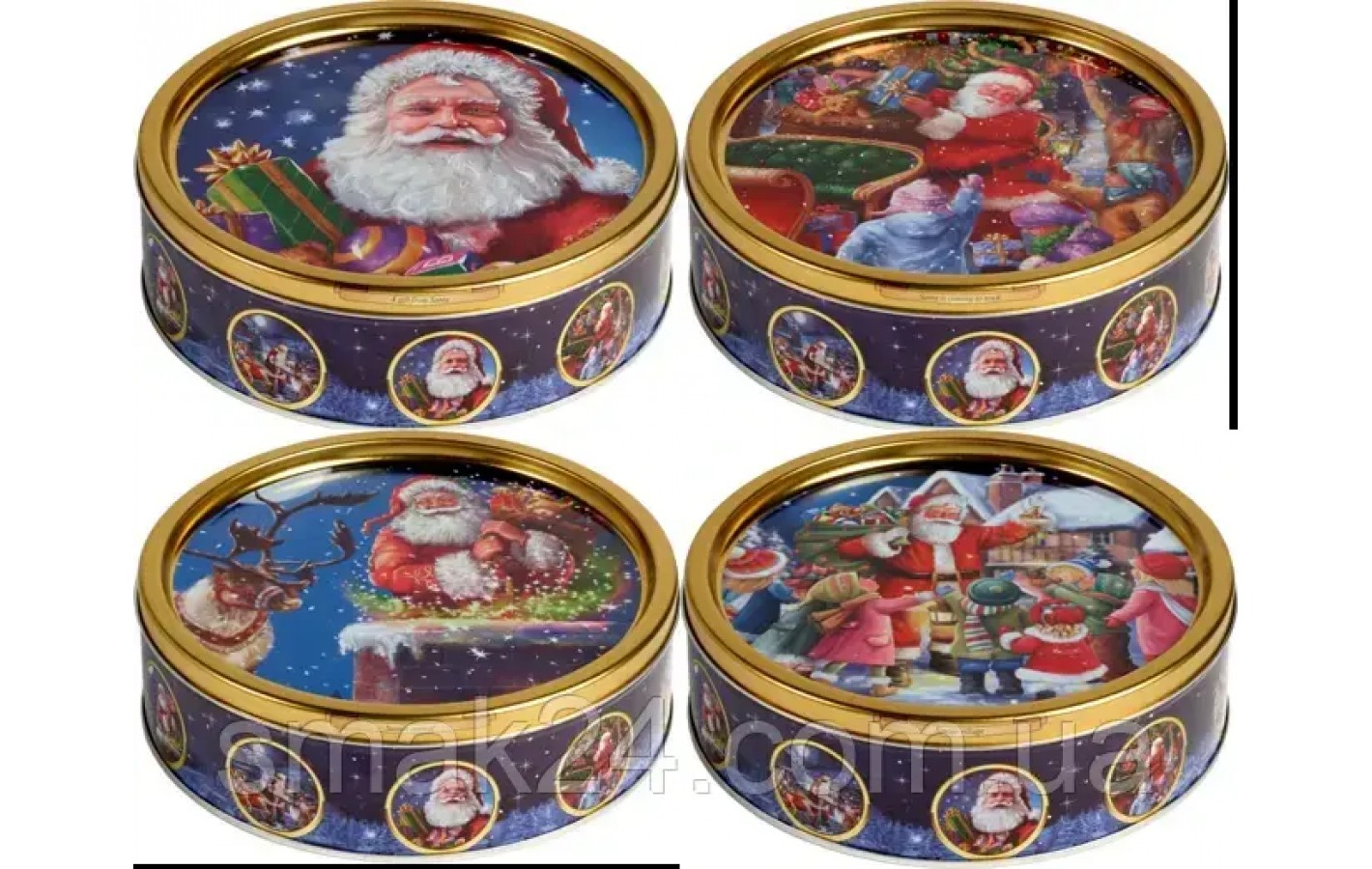 Печиво вершкове Jacobsens Bakery Nostalgic Santa в ж/б 340 г Данія