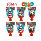 Шоколадні фігурки на паличці Ozmo FUN (в асортименті) 3x23г Туреччина