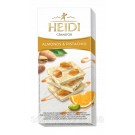 Шоколад белый с миндалем, фисташкой и апельсином Heidi Almonds&Pistachio 100г Румыния