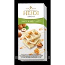 Шоколад білий карамелізований із суцільним фундуком Heidi Golden Hazelnuts 100 г Румунія