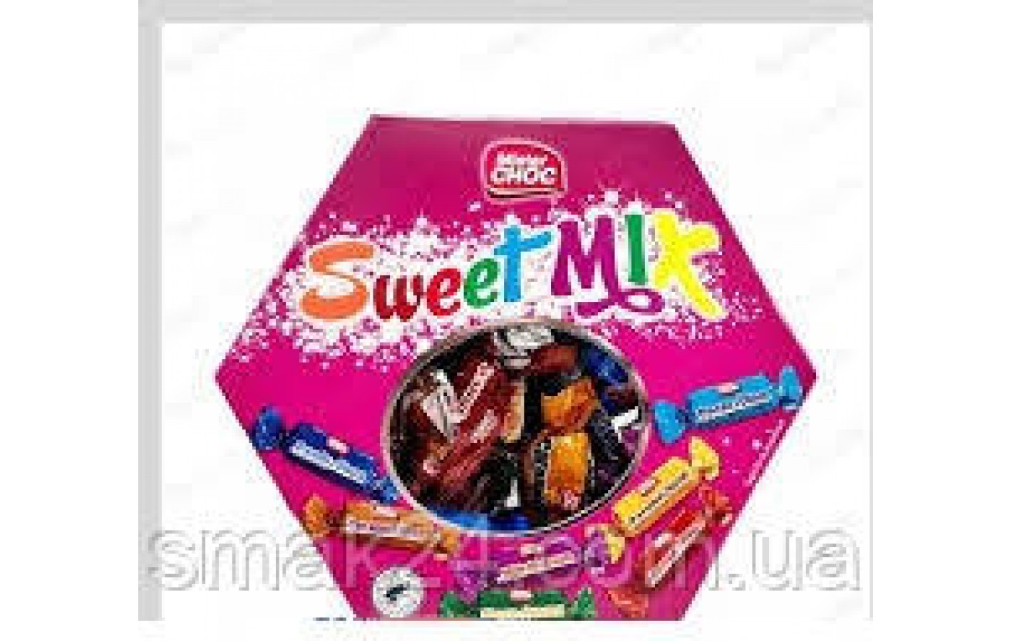 Шоколадные конфеты ассорти Sweet Mix MISTER CHOC 7 вкусов 224г Германия
