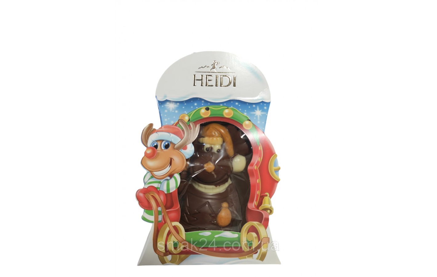 Шоколадная фигурка Рождественский Олень Heidi 70г Румыния