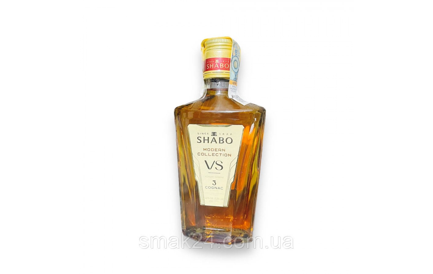 Коньяк SHABO Modern Collection VS 0,25л 3* Украина