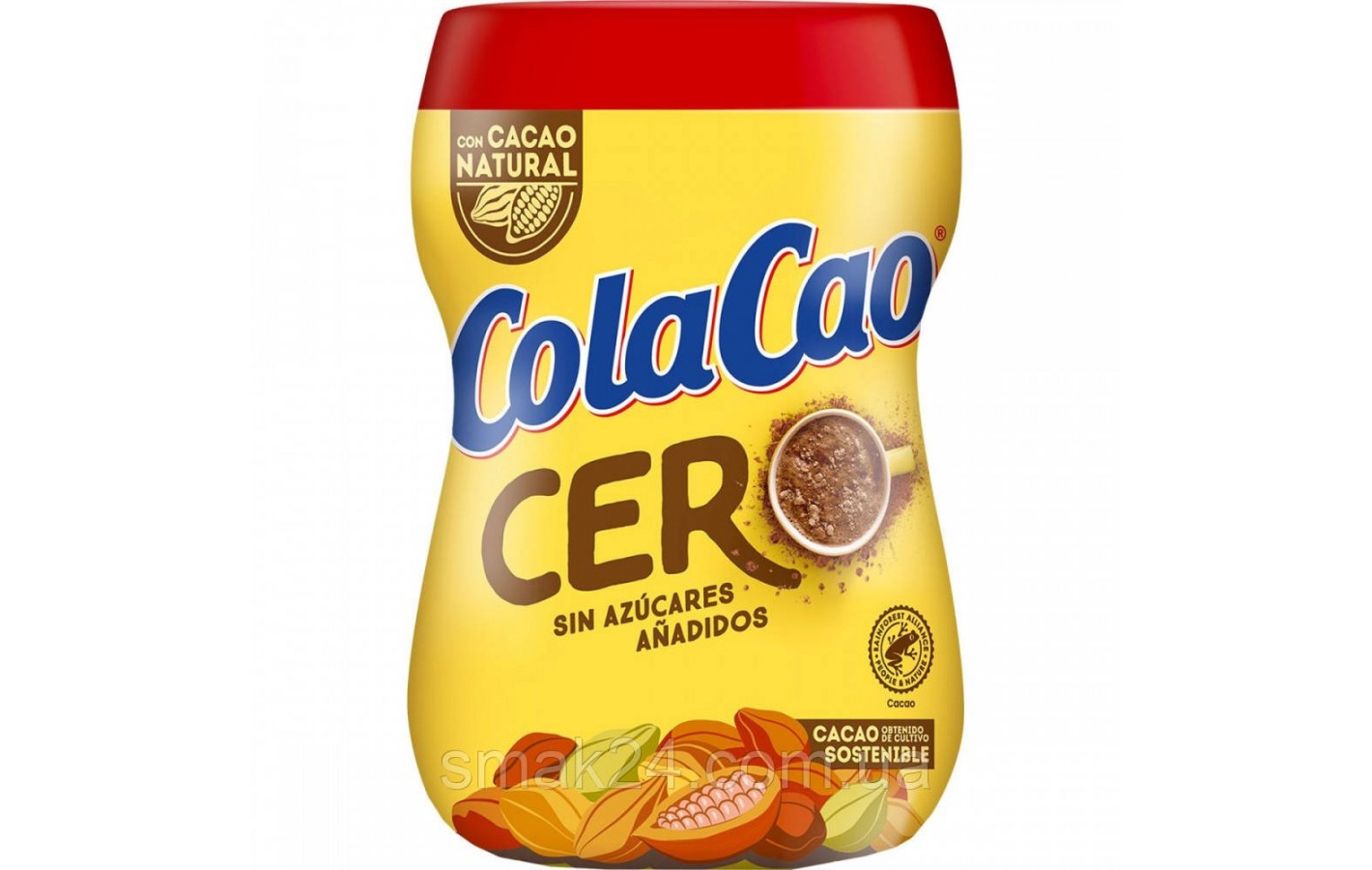 Шоколадний какао напій БЕЗ САХАРА Cola Cao 325 г Іспанія