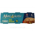 Тунець шматком в оливковій олії Mare ApertoTonno all Olio di Oliva (3х70 г) 210 г Італія