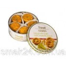 Печиво зі смаком лайма та карамелі Tivoli Cookies Lime & Caramel Crunch у ж/б 150 г Данія