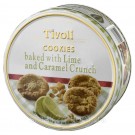 Печенье со вкусом лайма и карамели Tivoli Cookies Lime & Caramel Crunch в ж/б 150 г Дания