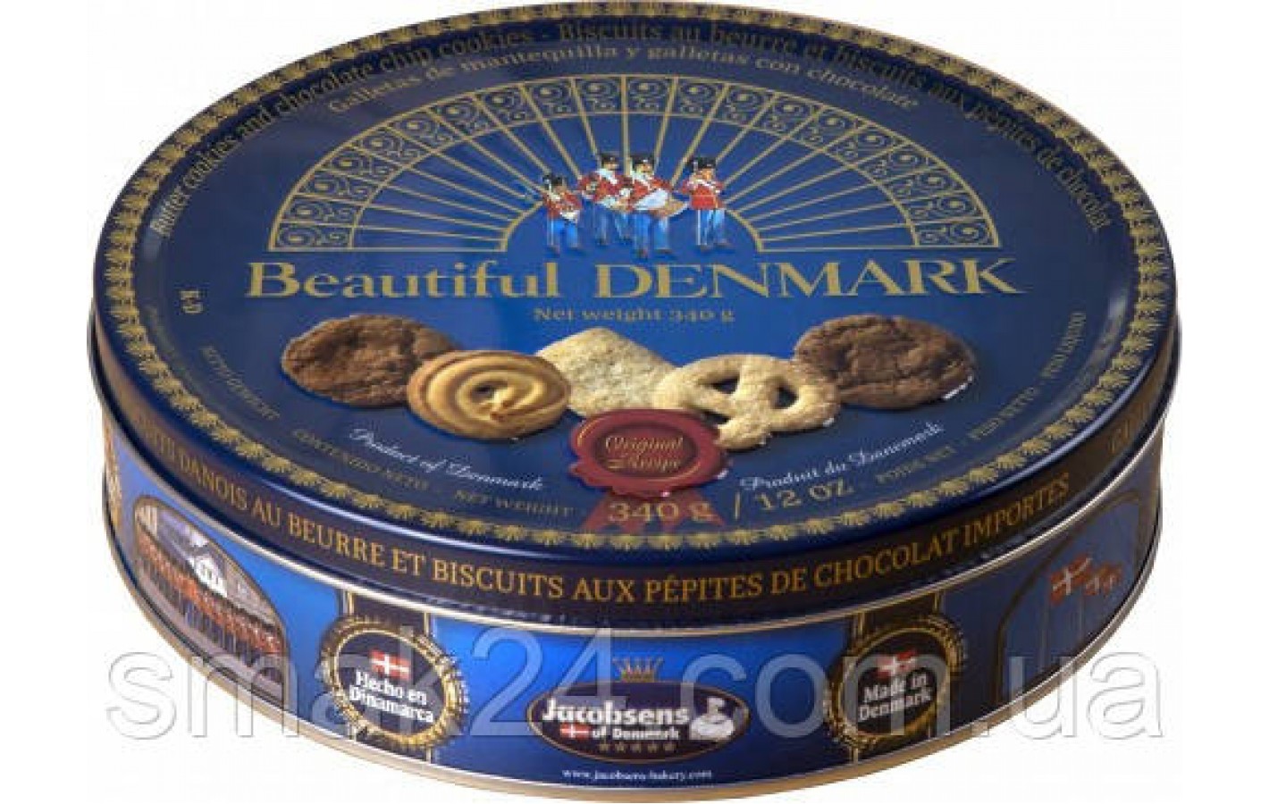 Печенье датское ассорти Beautiful Denmark в ж/б 340 г Дания