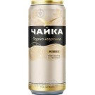 Пиво світле м'яке Чайка Чорноморська 4.1% 0.5 л ж/б