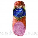 Ковбаса зі свинини (Ветчинно-рублена) Живецька Zywiecka Kielbasa Wedlin 600 г Польща