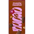 Шоколад чорний зі шматочками фундука 53% какао Nucao Crunchy Hazelnut 85 г Німеччина