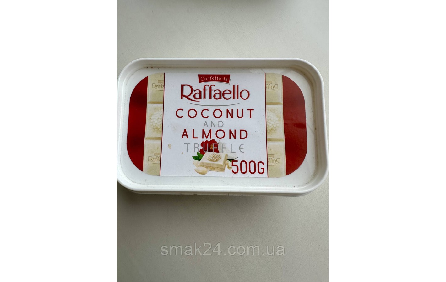 Шоколадно-кокосовая с миндальным трюфелем паста (крем) Raffaello Польша 500г
