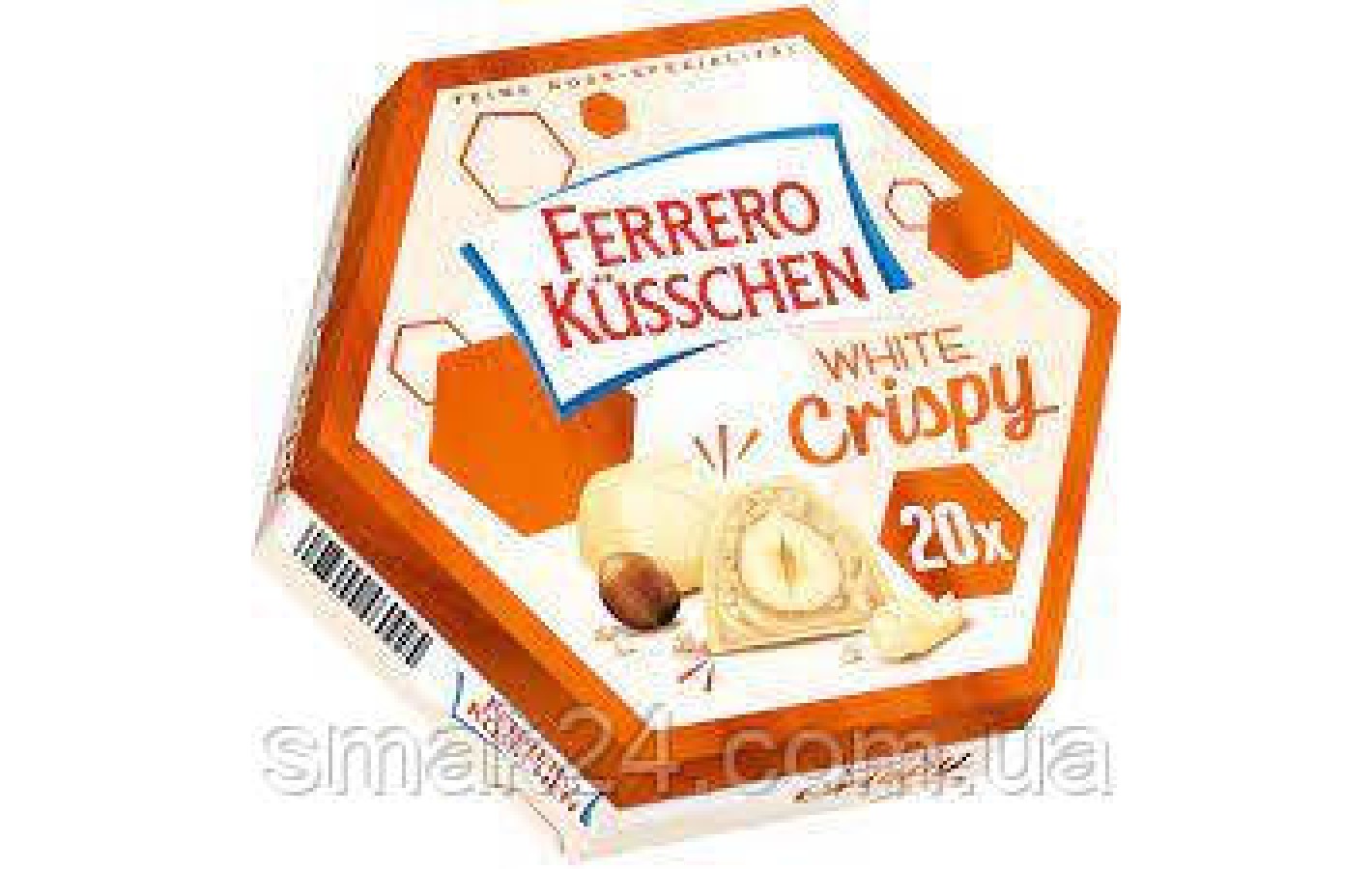 Конфеты FERRERO Küsschen WHITE CRISPY 172 г Германия