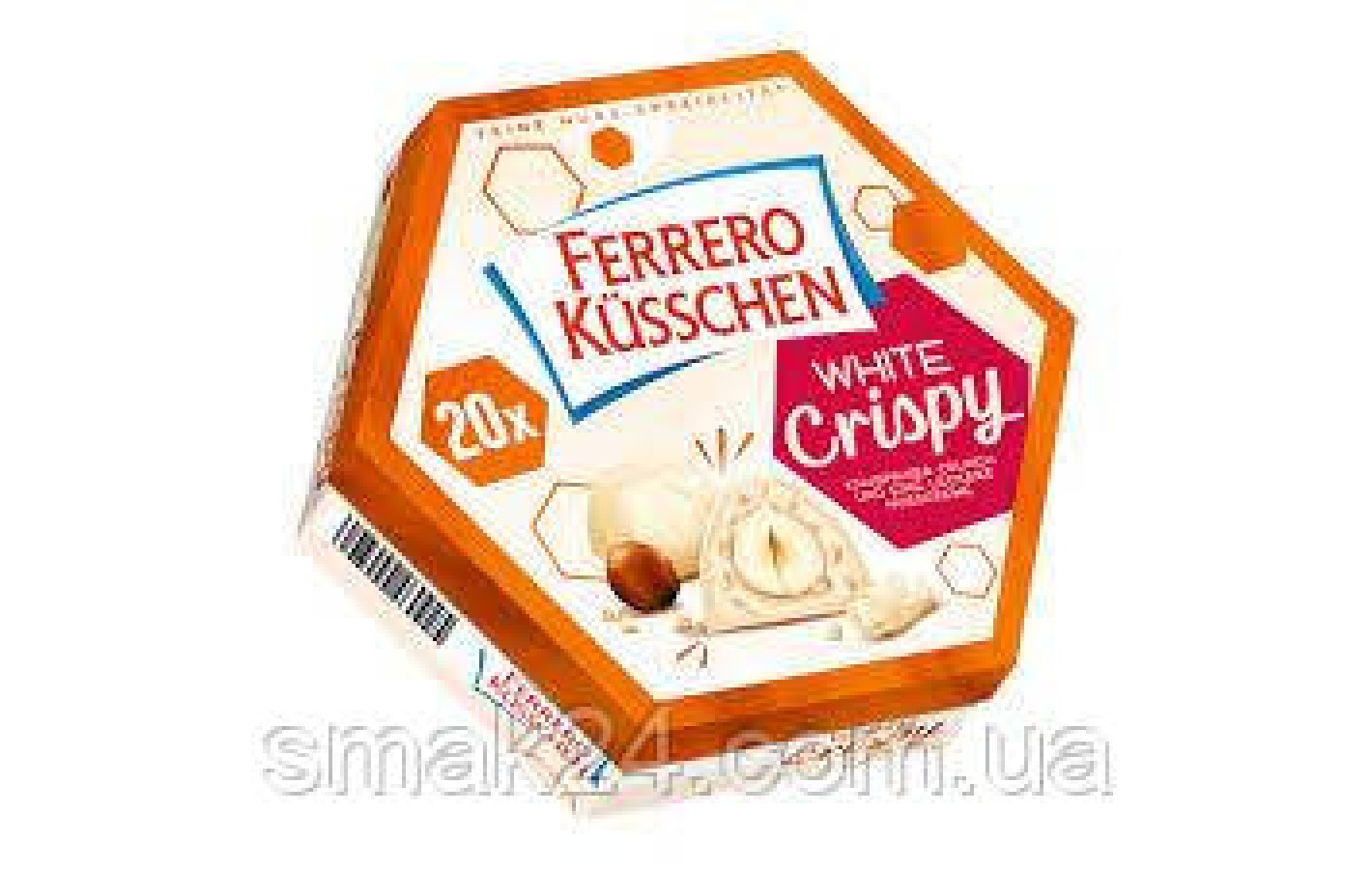 Конфеты FERRERO Küsschen WHITE CRISPY 172 г Германия