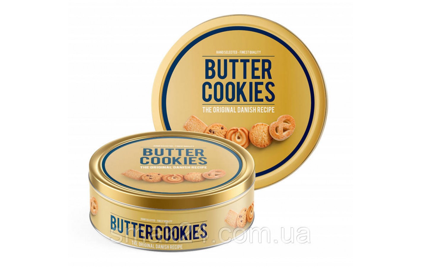 Печенье сливочное Butter Cookies Finest Quality  в ж/б Дания 454 г