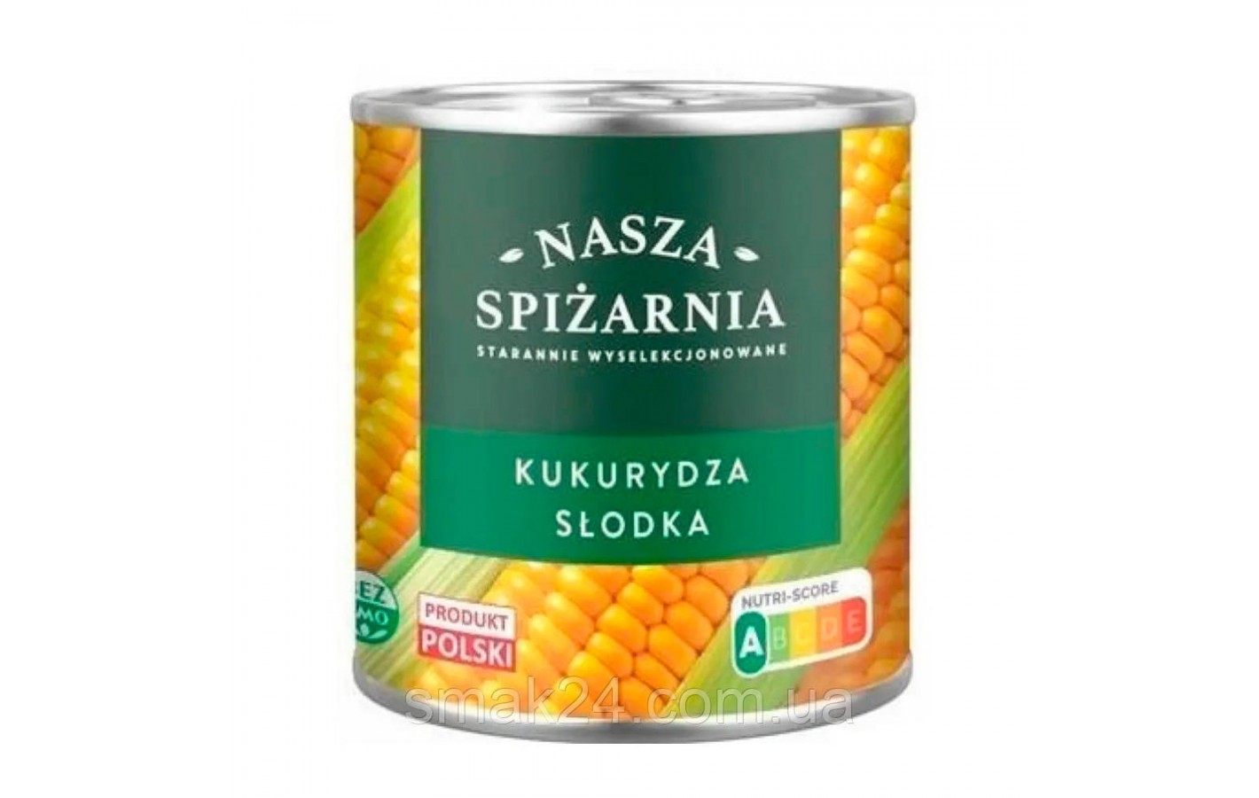Кукурудза солодка консервована Nasza spizarnia, 340 г/285г Польща