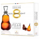 Конфеты из Черного шоколада Груша с Ликером Golden Eight Poire Williams Abtey 150 г  Франция