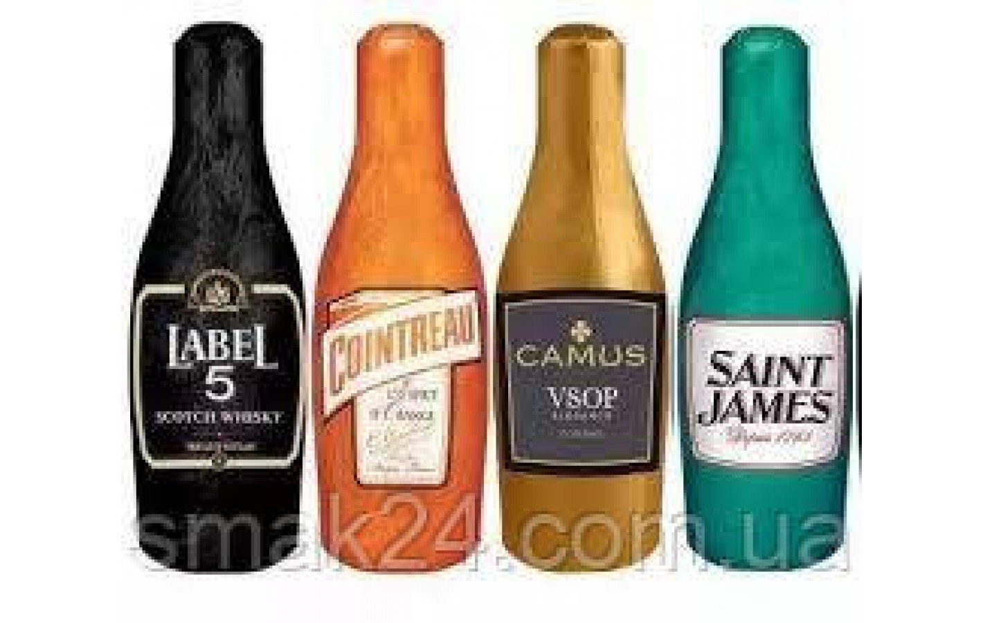 Конфеты Бутылочки с ликером  SELECTION LIQUEURS CHOCOLAT NOIR ABTEY 155г Франция