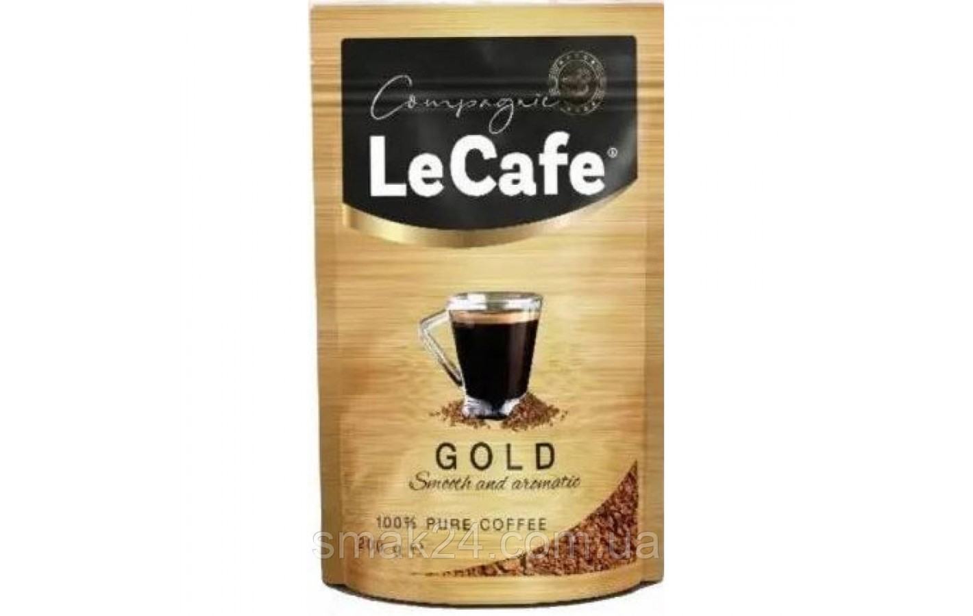 Кава розчинна Le Cafe Gold 200 г пакет Польща
