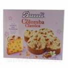 Кекс (Панеттон) с миндалем и апельсиновой цедрой классический Bauli La Colomba Classica 1кг Италия