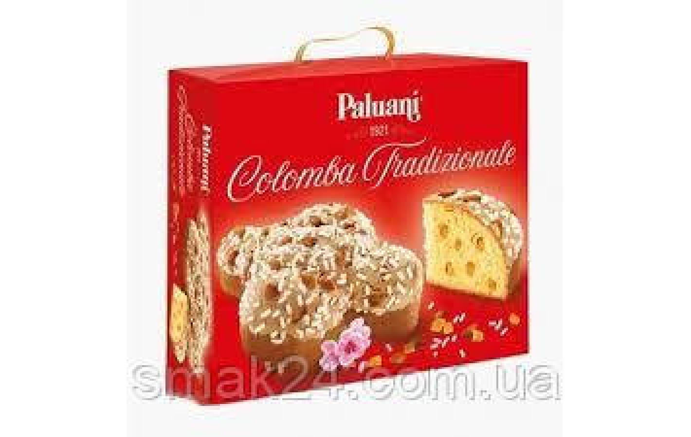 Кекс (Панеттоне) с миндалем и цукатами Paluani Colomba Tradizionale 700 г Италия