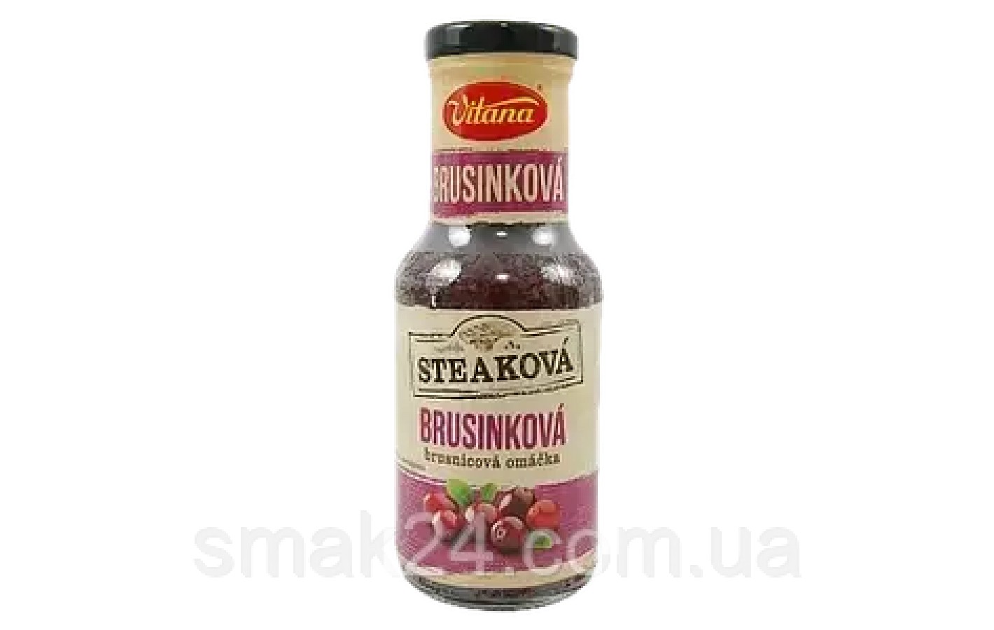 Соус для стейков Клюквенный Vitana Brusinkova 250г Чехия