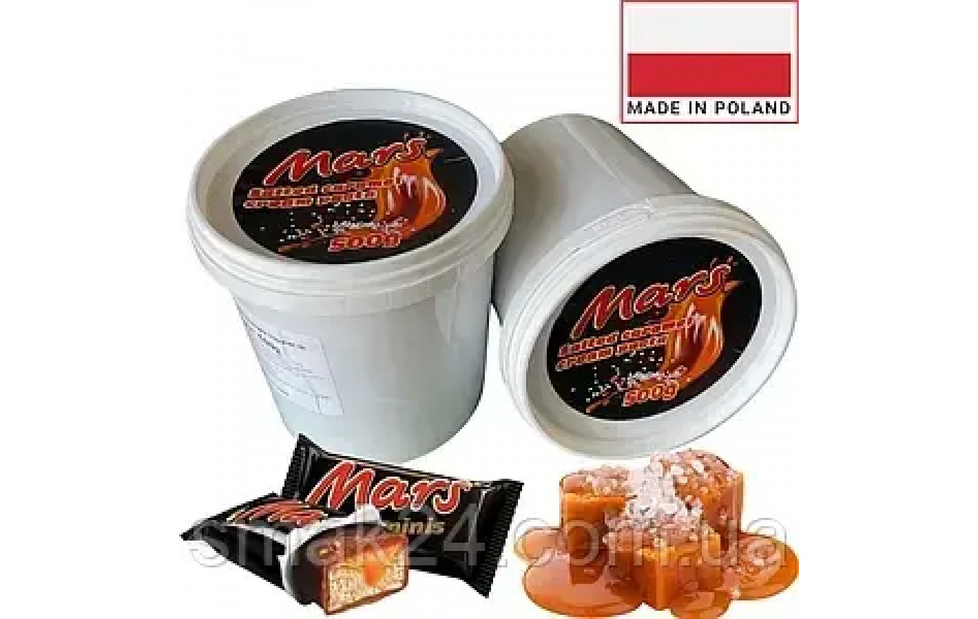 Шоколадная паста (крем) с соленой карамелью Mars Польша 500г
