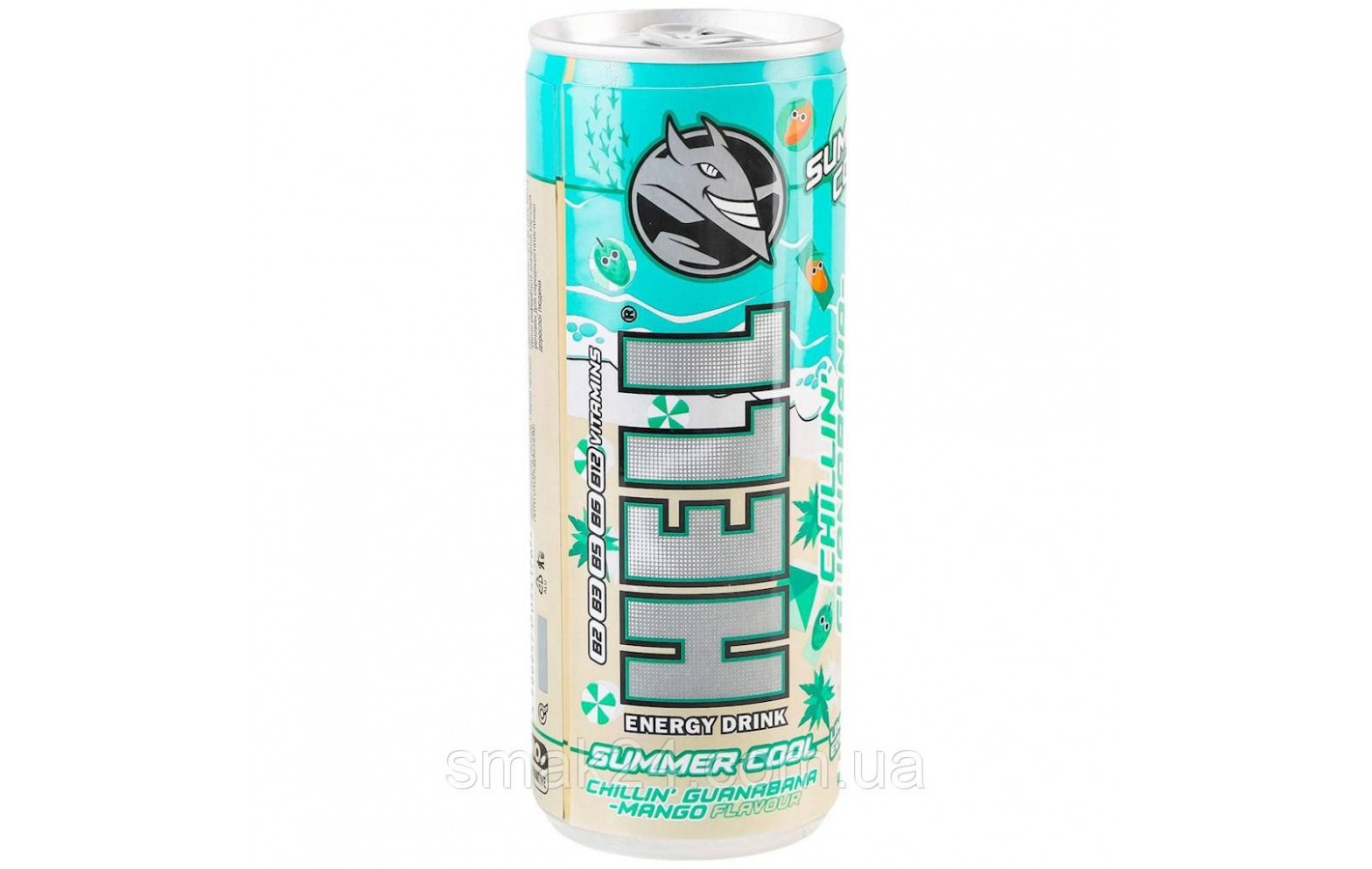 Энергетический напиток  Hell Energy Drink summer cool со вкусом манго и гуанабаны 250мл Венгрия