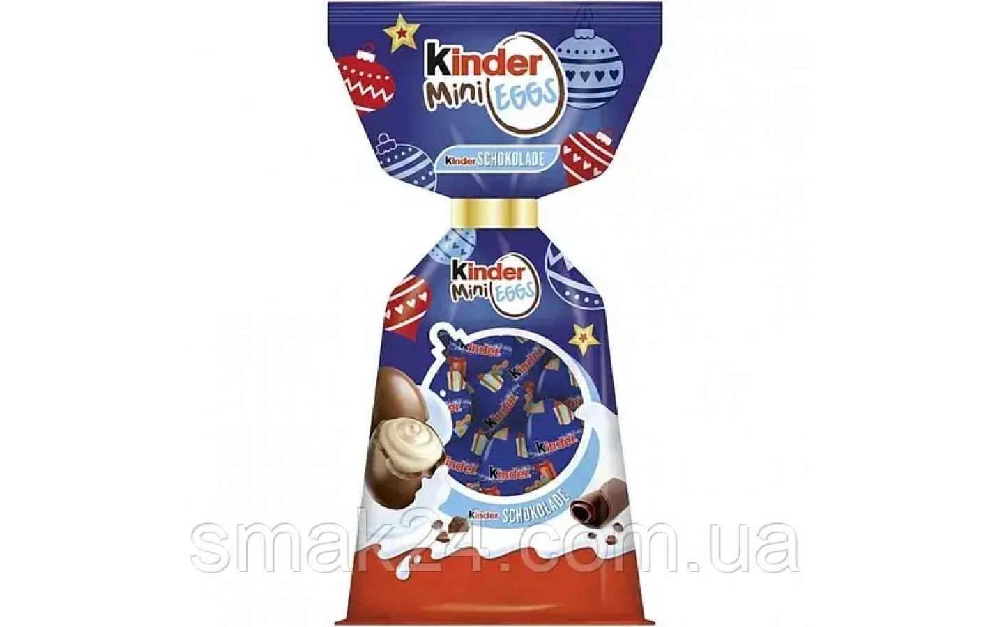Шоколадные мини-яйца Kinder Mini Eggs  Milch 85г (15шт) Италия