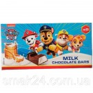 Шоколад молочный PAW PATROL Milk chocolate bars Paw Patrol 100г Испания