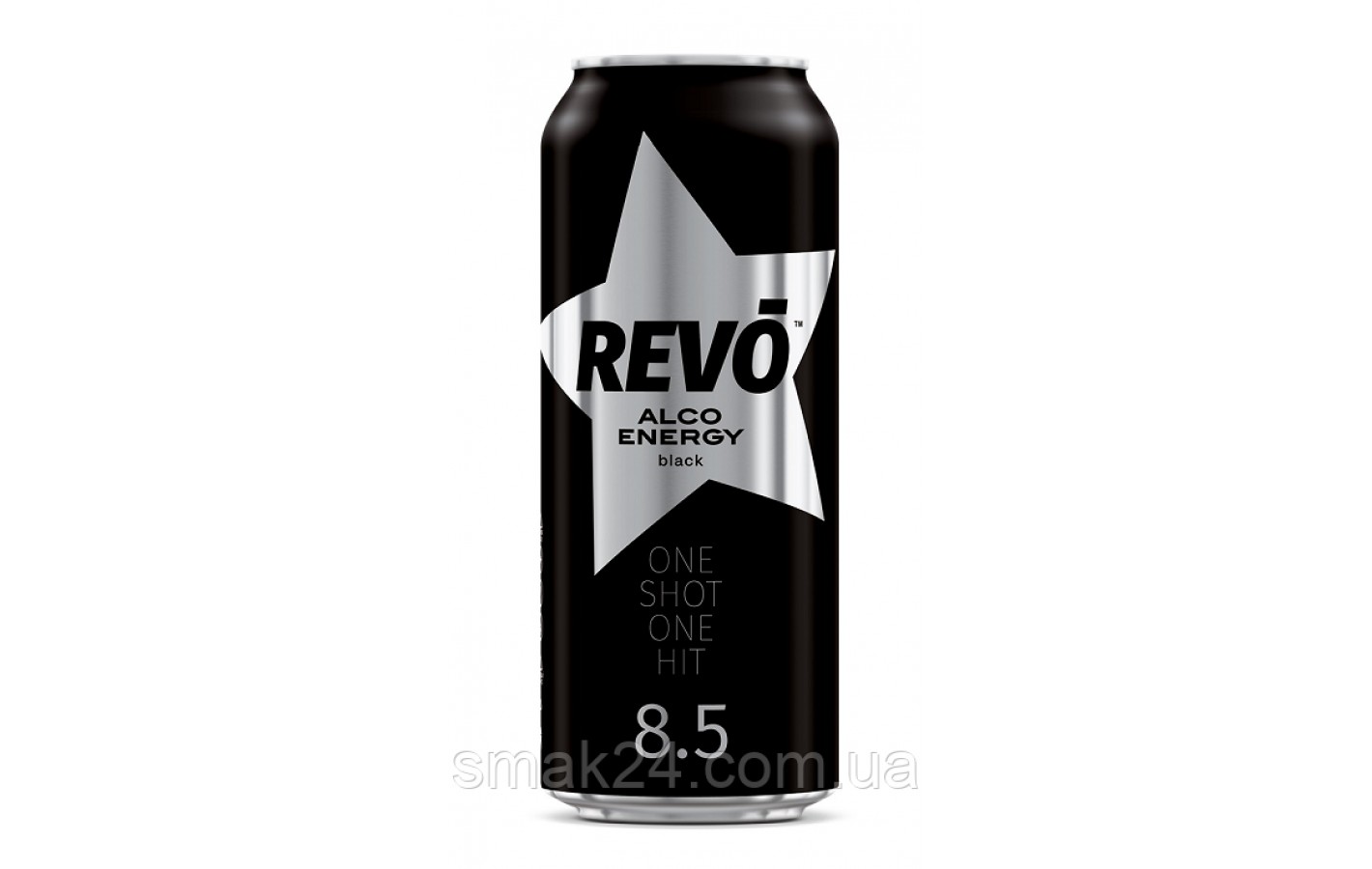 Енергетичний слабоалкогольний напій Revo Alco Energy Black 8.5% 0.5 л Україна