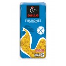 Макаронные изделия БЕЗ ГЛЮТЕНА, ЛАКТОЗЫ, ЯИЦ Рожки Gallo  Tiburones 450 г Испания