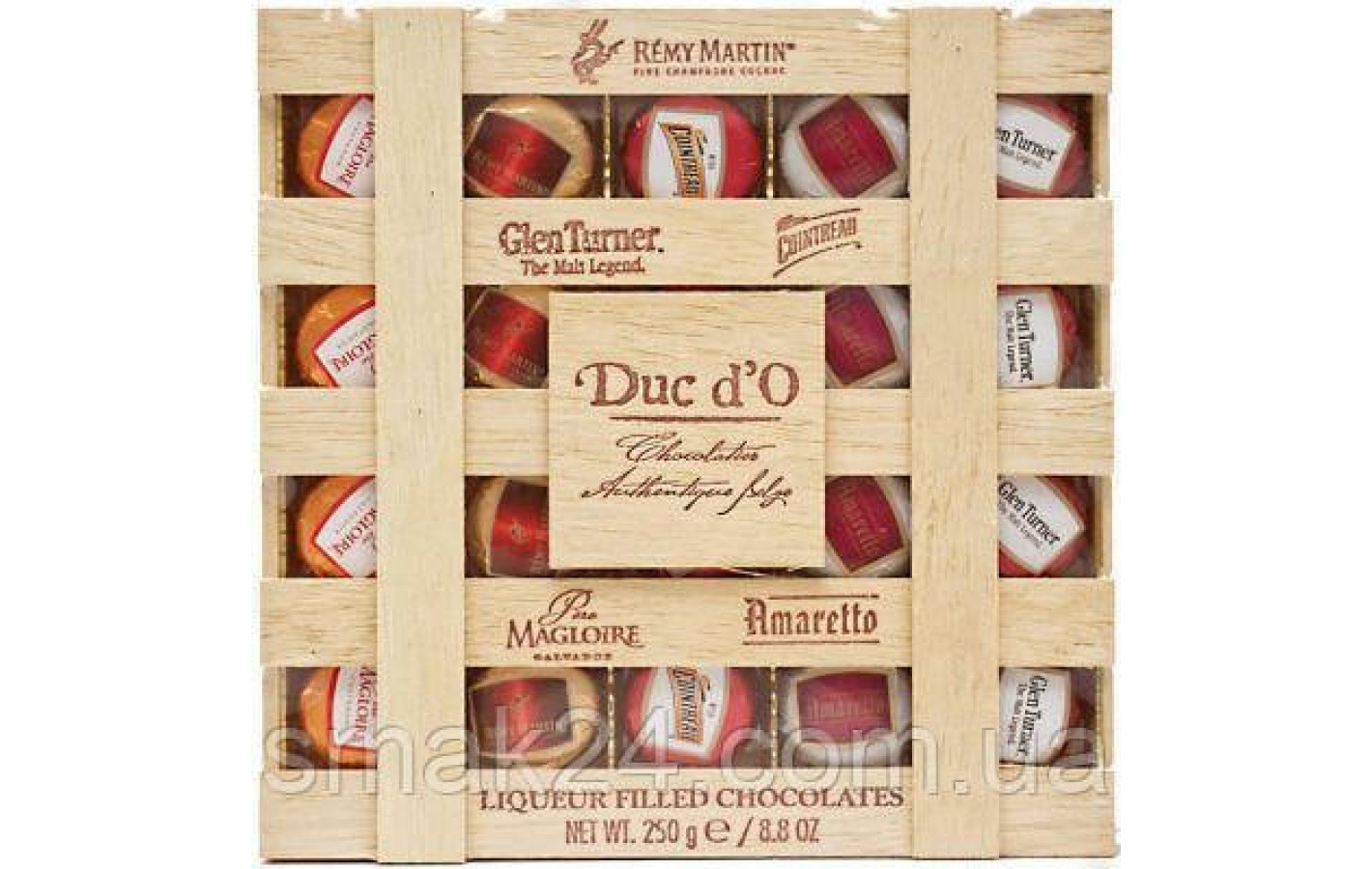 Цукерки з лікерами 5 смаків Remy Martin Duc d'O Liqueurs 250 г Бельгія