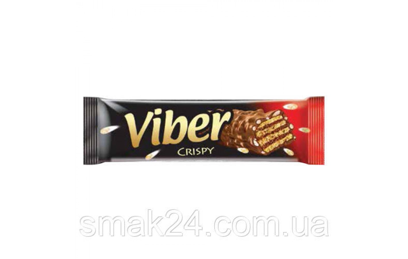 Вафельний хрусткий батончик з кавовим кремом Вайбер Viber Crispy 25 г