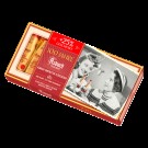 Конфеты из темного шоколада с бренди Asbach Pralinen Zarte Fläschchen in Zartbitter-Chocolade 125г Германия
