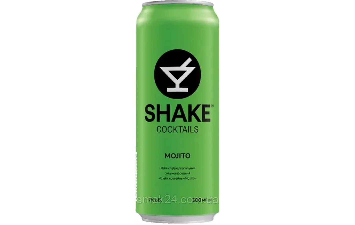 Напиток слабоалкогольный Shake Coctails Mojito 7% 0.5л Украина