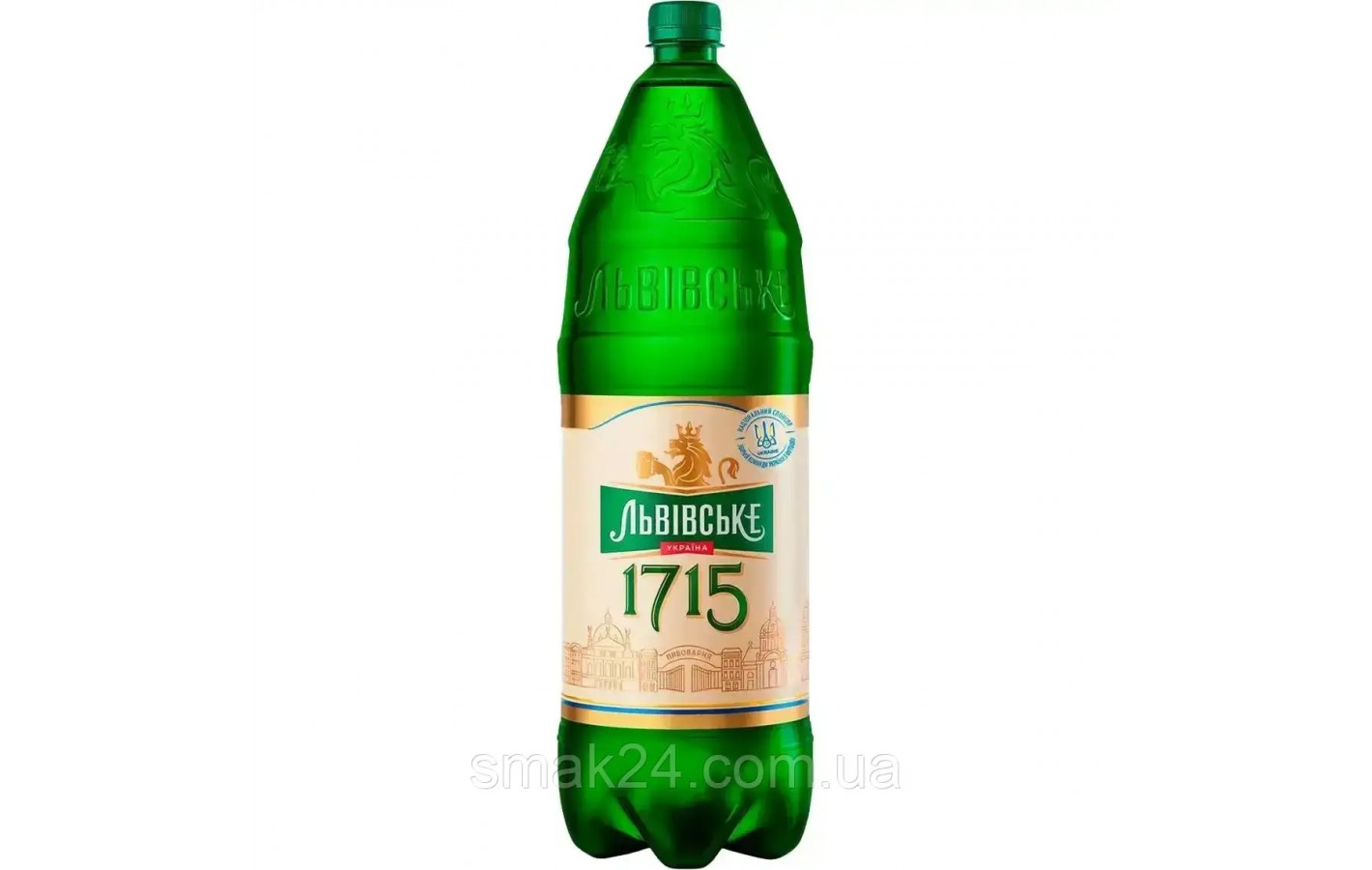 Пиво светлое Львовское 1715 4,7% 2.25л Украина