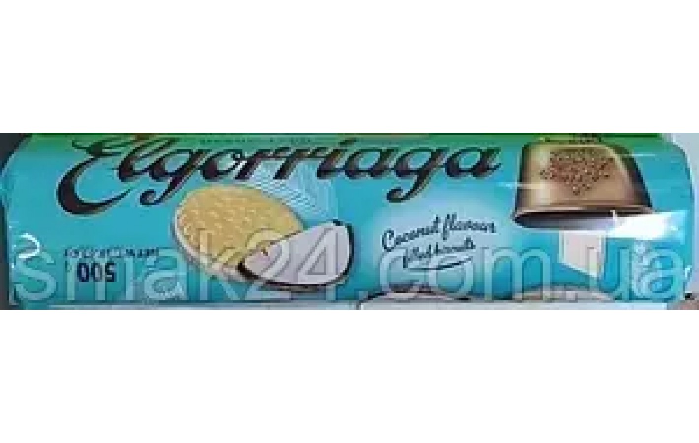 Печиво сендвіч із кокосовим кремом Elgorriag aGalletas Rellenas Con Crema Sabor Coco Іспанія 500 г