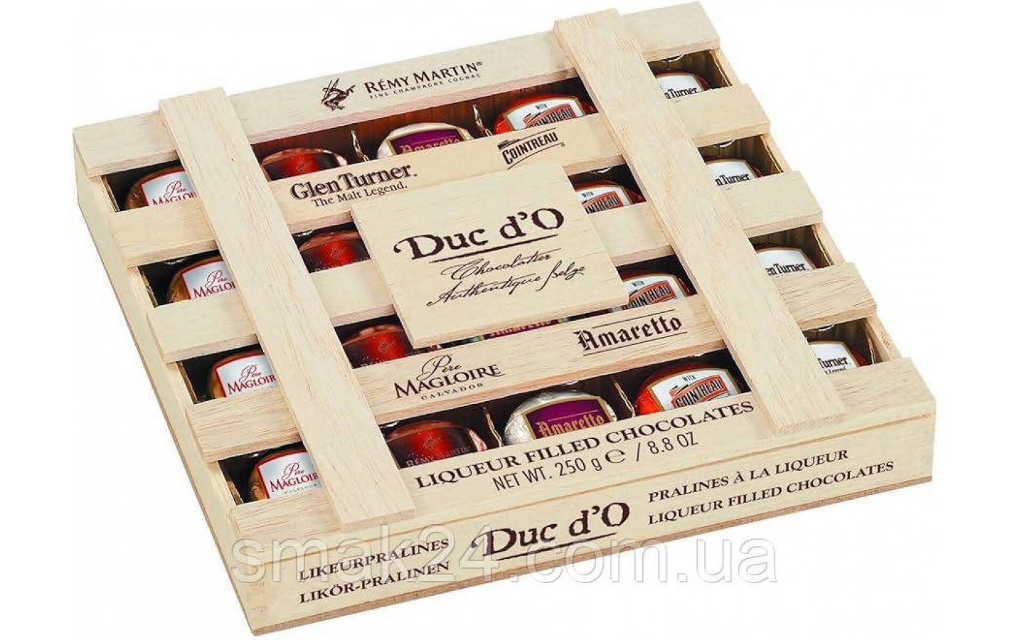 Конфеты с ликерами 5 вкусов Remy Martin Duc d'O Liqueurs 500г Бельгия