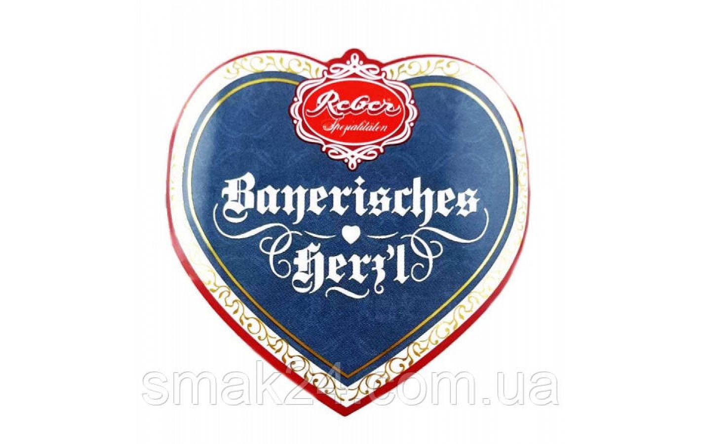 Марципан у молочному шоколаді Баварське серце Bayerisches Herz ́l Reber Німеччина 31 г