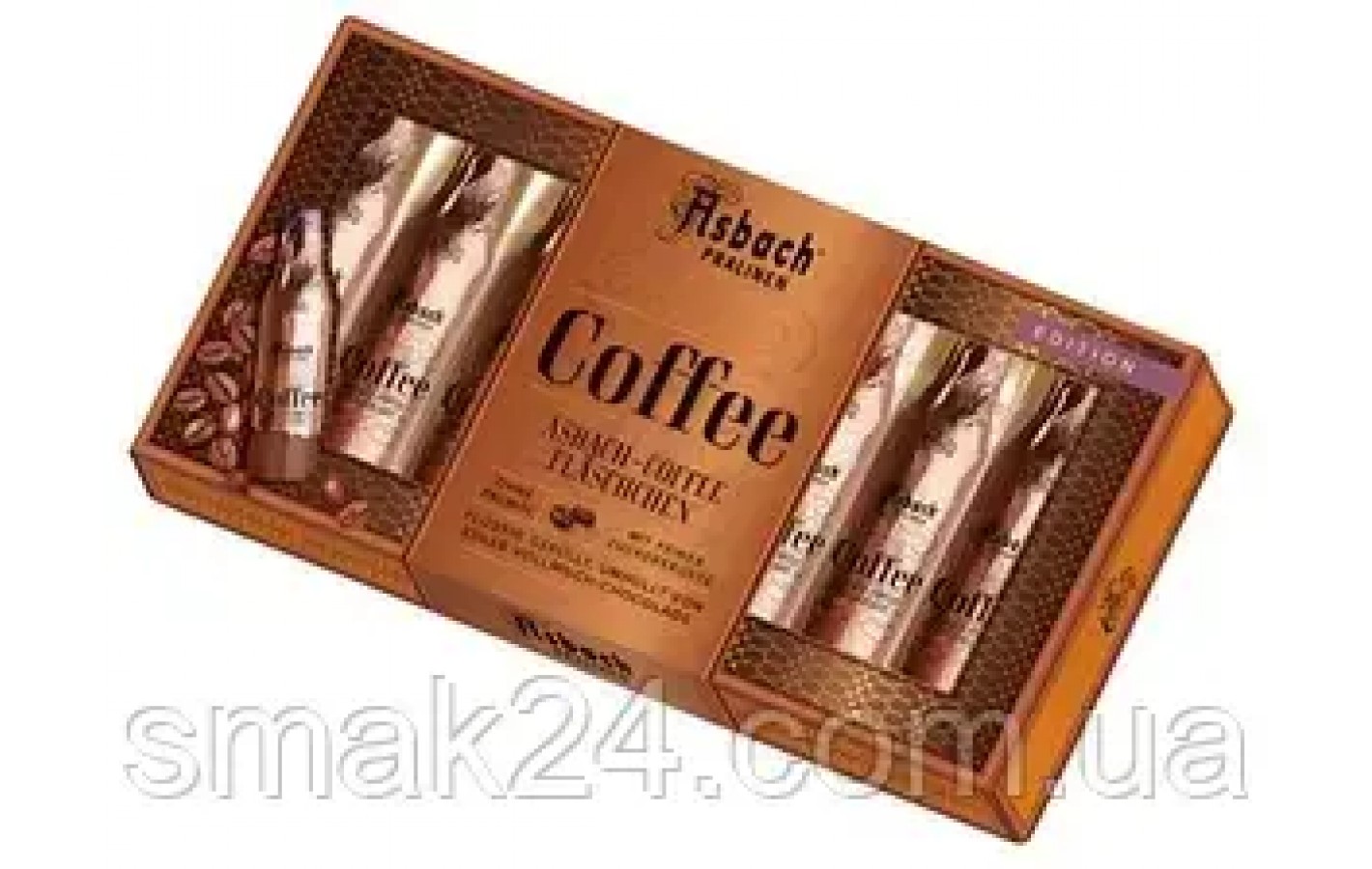 Цукерки з молочного шоколаду з бренді Asbach Pralinen Coffee 100 г Німеччина
