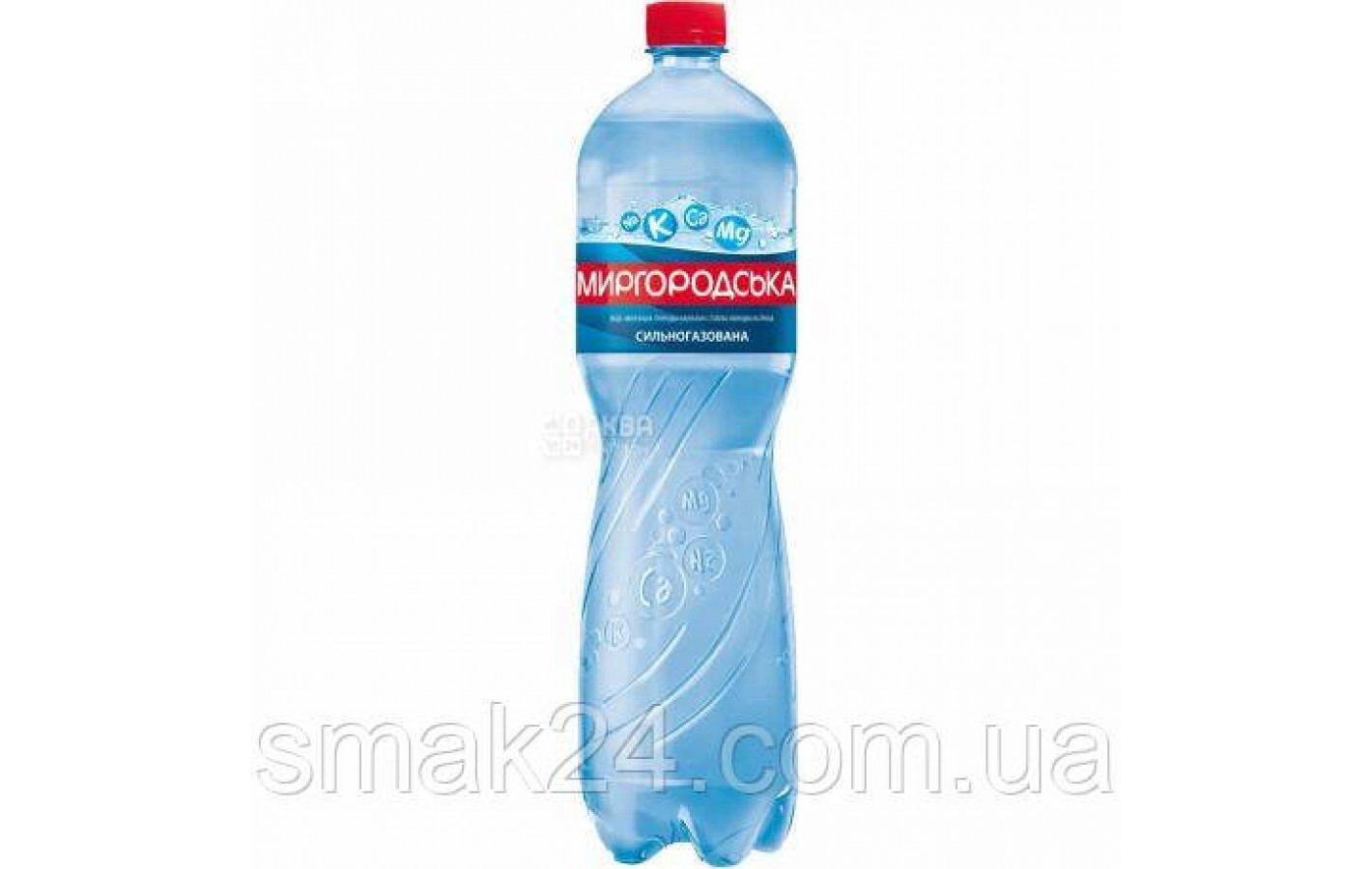 Вода сильногазированная Миргородская 1,5л ПЭТ