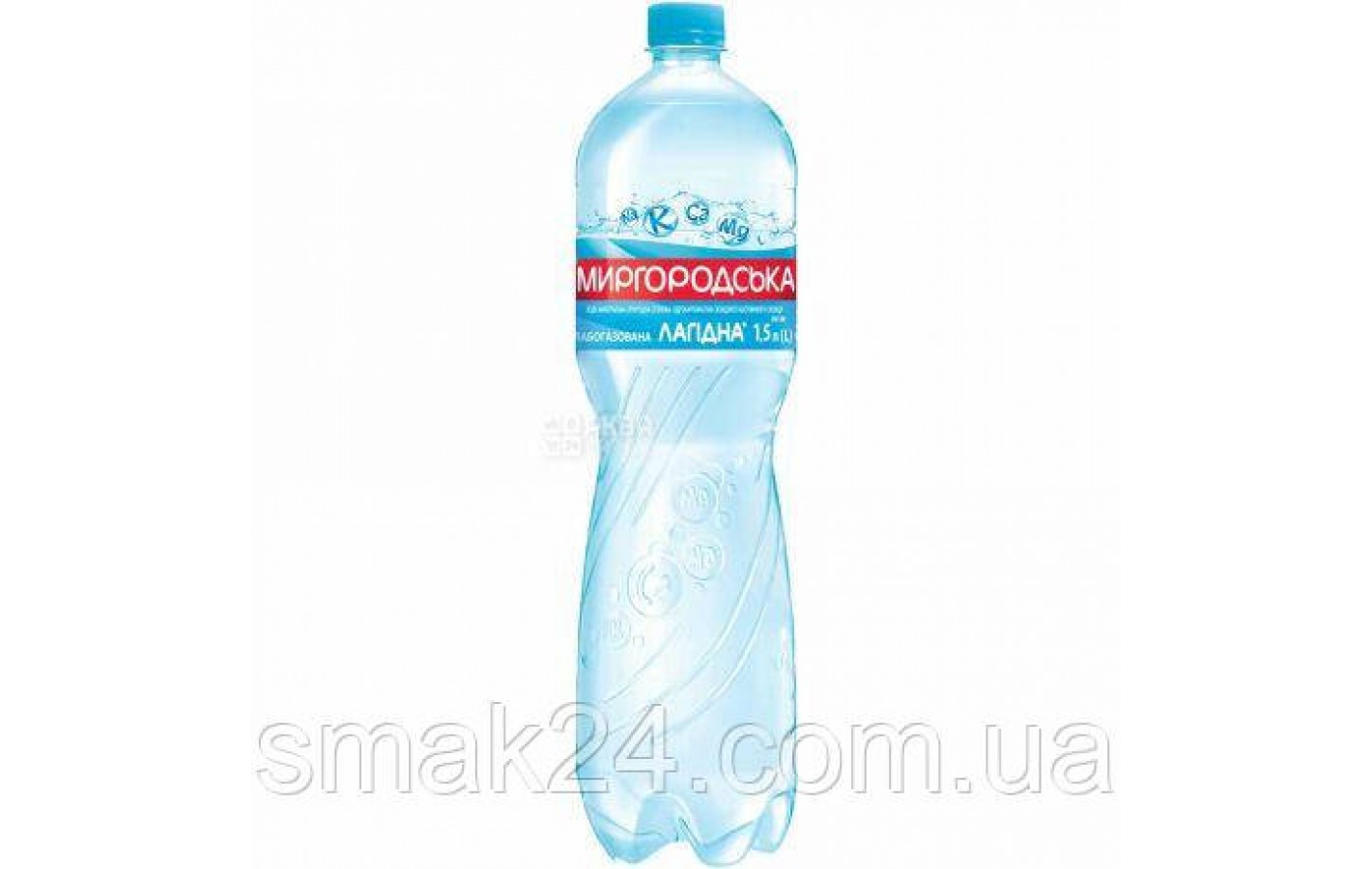 Вода слабогазированная лагідна Миргородская  1,5л ПЭТ