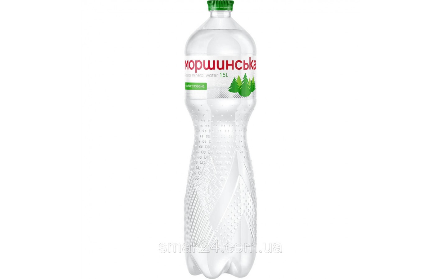 Вода слабогазована Моршинська 1,5л ПЕТ
