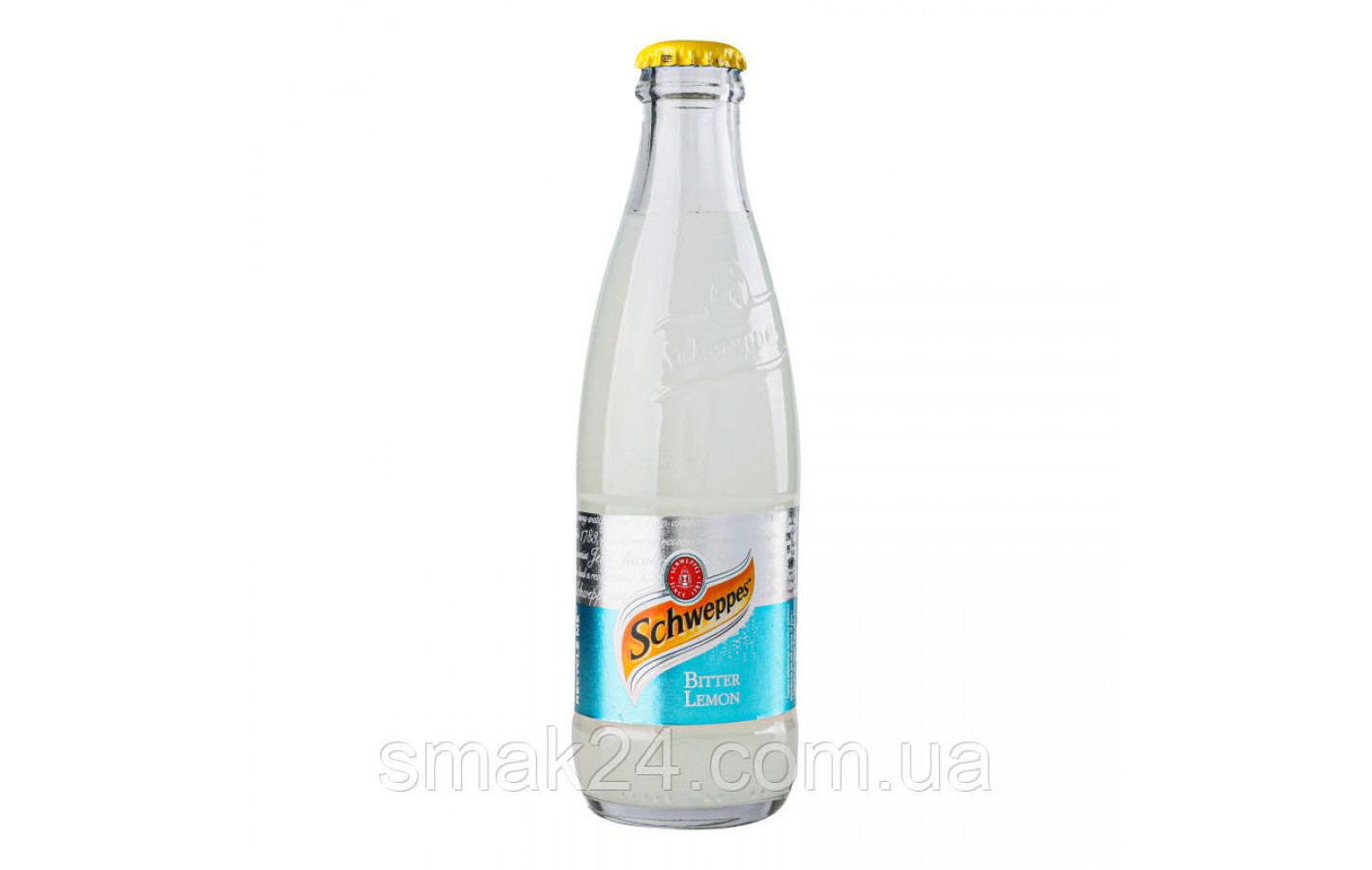 Напиток сильногазированный schweppes biter lemon 330мл ст/бут