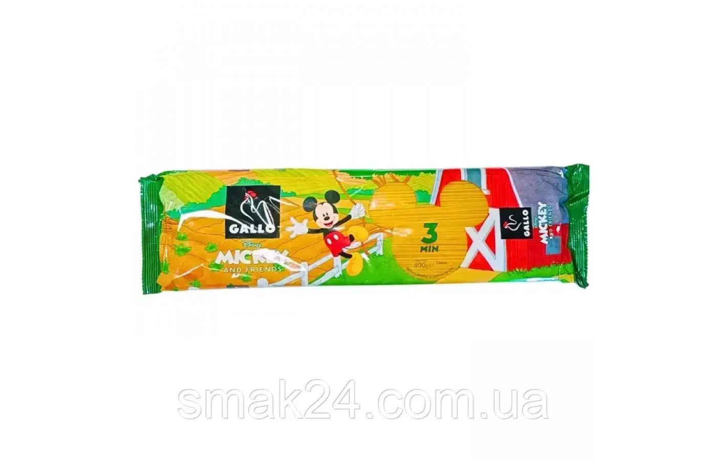 Макаронные изделия Спагетти Gallo Disney Mickey Mickey Spaghetti  400 г Испания